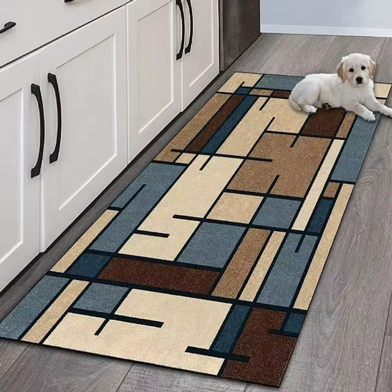 Tapis à longue bande VIKAMA facile à nettoyer pour la cuisine, le buanderie, le couloir, la salle à 