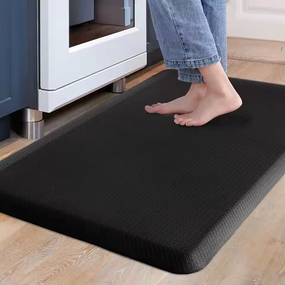 Tapis sur pied anti-fatigue, tapis de cuisine avec imperméabilisation en PVC, tapis de cuisine antid