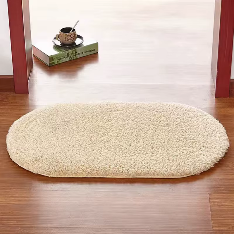 Tapis de salle de bain épais, ultra absorbant, antidérapant, séchage rapide, tapis en microfibre lav