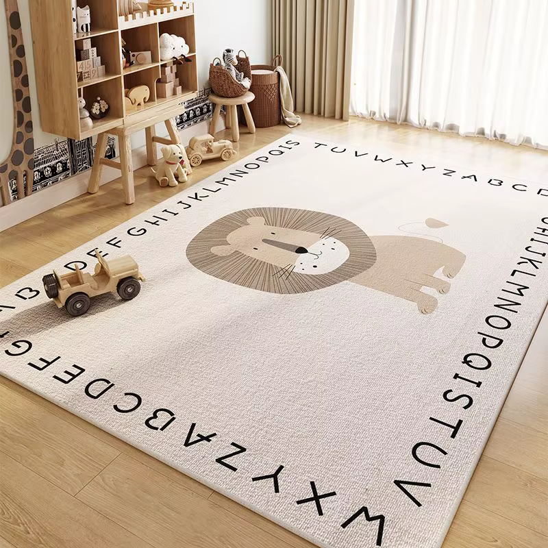 Chambre d'enfants cristal PileRug salon chambre ramper tapis zone de lecture bébé jouer ramper tapis