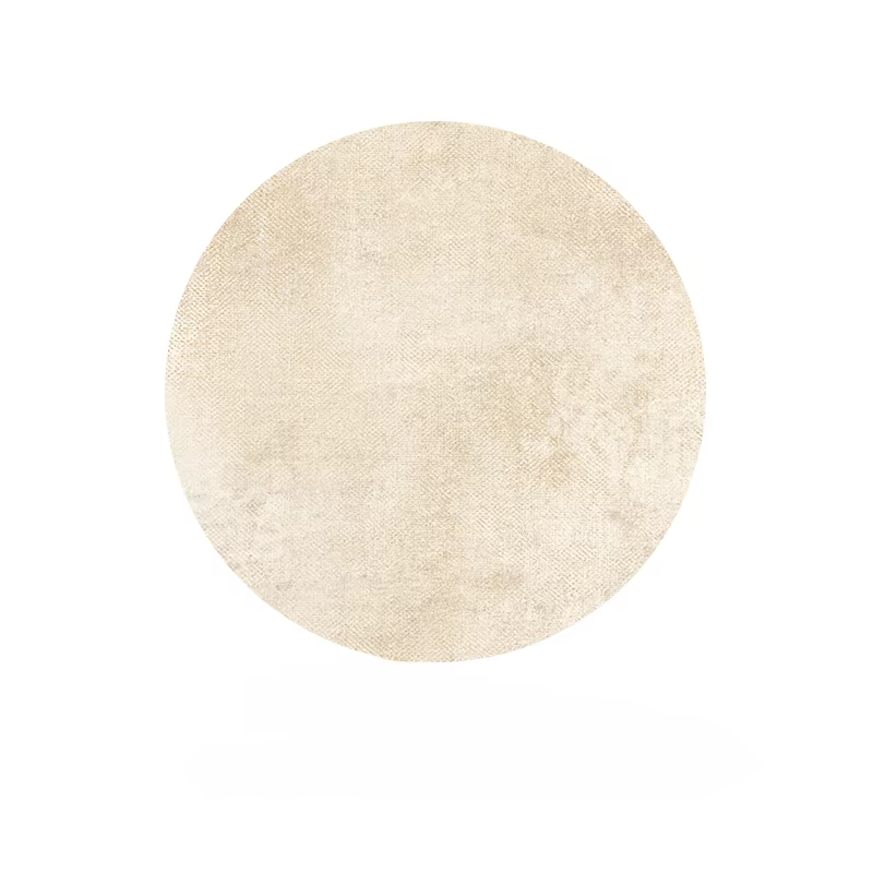 Tapis de salon rond de grande surface, style crème, haut de gamme, chambre à coucher, chevet, épaiss