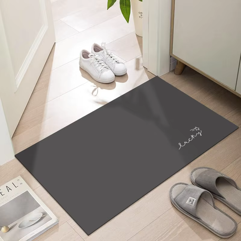 Tapis de porte ultra fin, pour cuisine, salle de bain, toilettes, extérieur, antidérapant, résistant