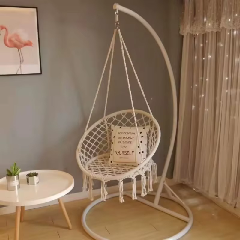 Hamac de luxe nordique pour décoration de maison, grand, moderne, créatif, confortable, en ULde coto