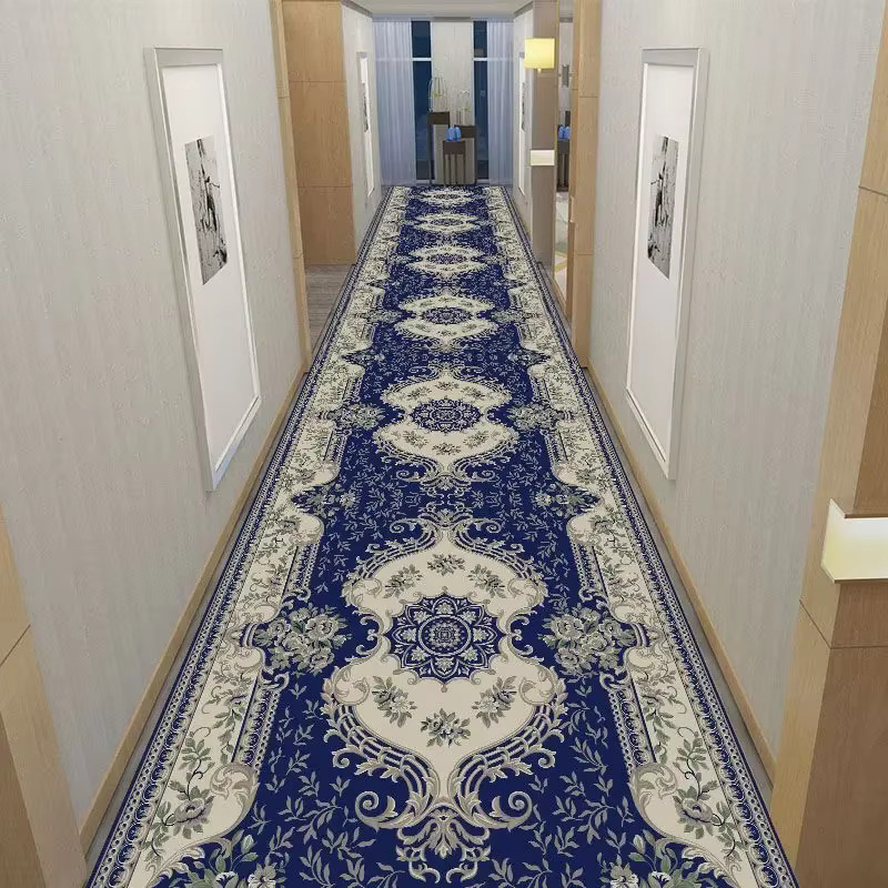 Tapis de Style Européen pour Couloir, Couloir, Longes, Coureurs d'Escalier, Personnalisés, Polymères