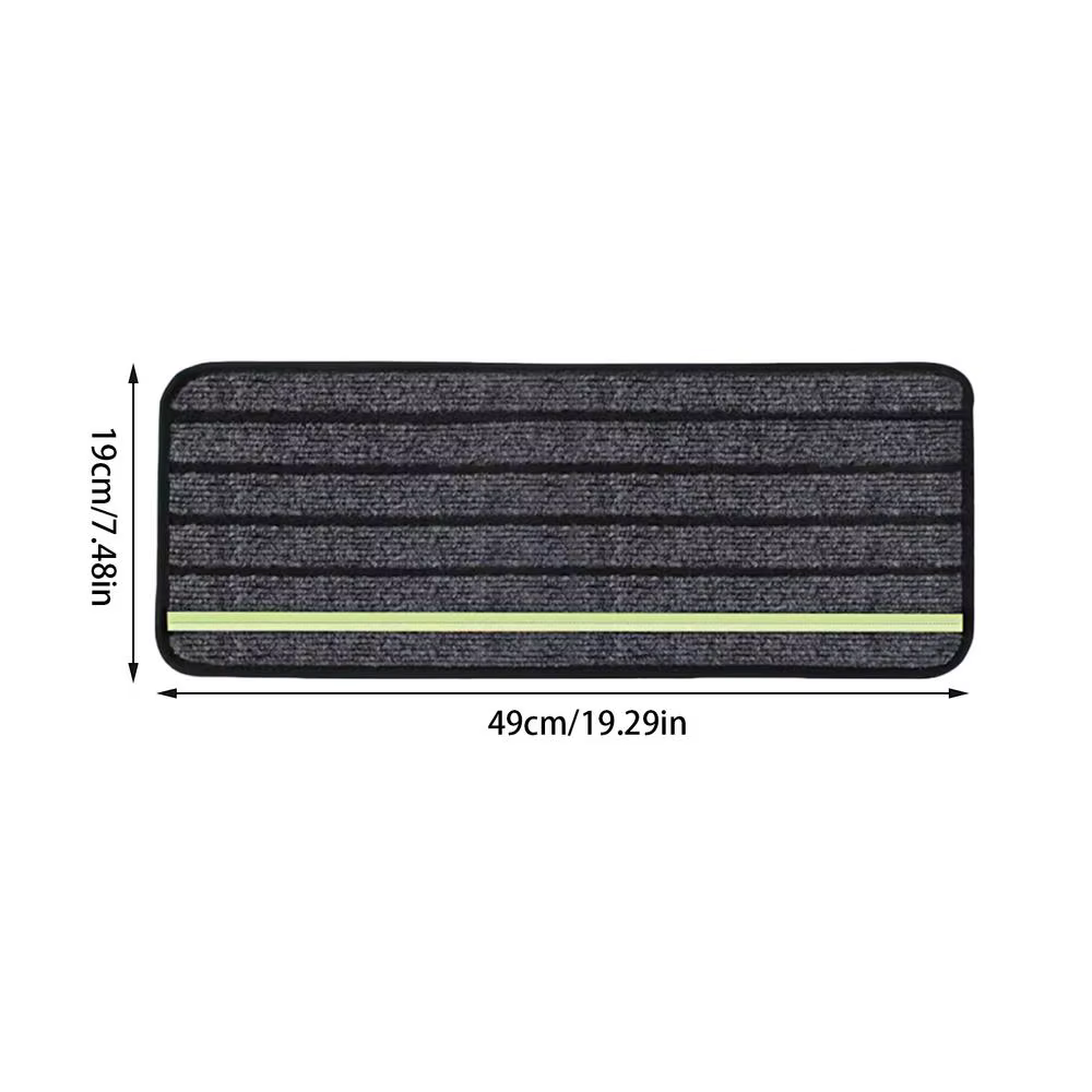 Tapis auto-adhésif antidérapant pour marches d'escalier de camping-car, tapis avec bandes réfléchiss