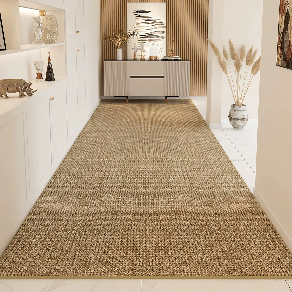 Tapis de sol de couloir, anti-poussière, résistant à l'usure, pour porte d'entrée, longue et grande