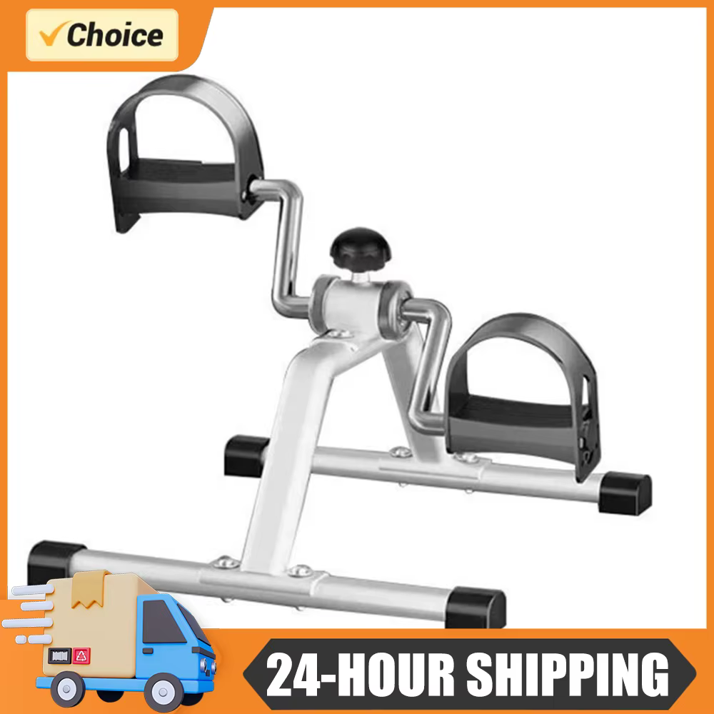 Mini pédalier pliable avec résistance réglable pour les bras et les jambes, vélo d'exercice stationn