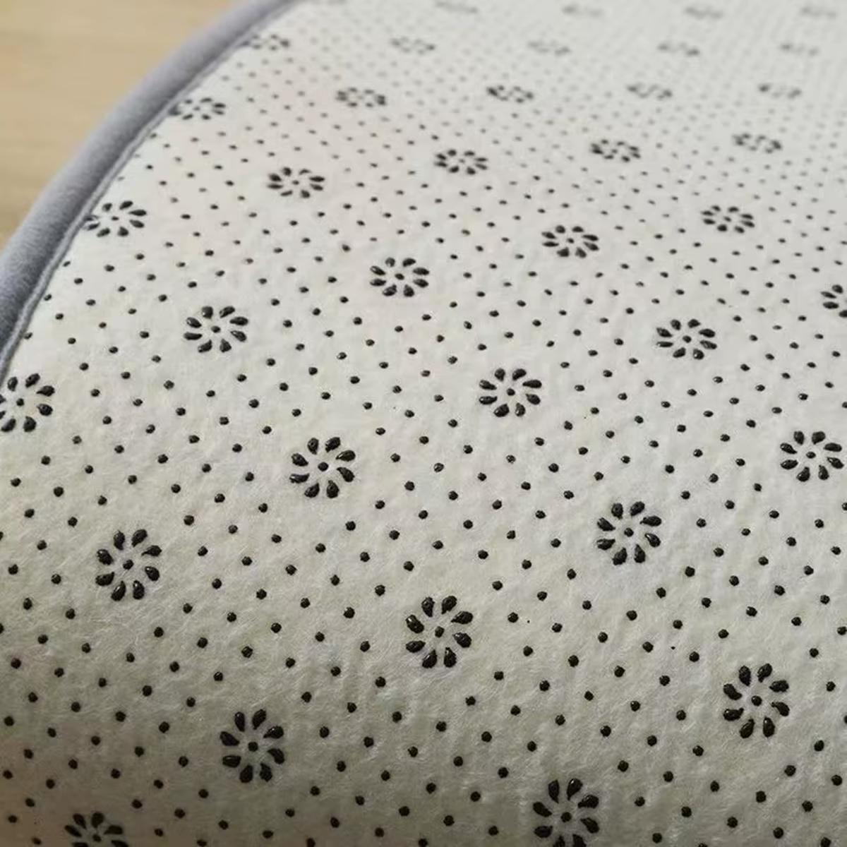 Tapis doux pour chambre à coucher, moelleux, antidérapant, teint par nouage, peluche, doux, Shag, po