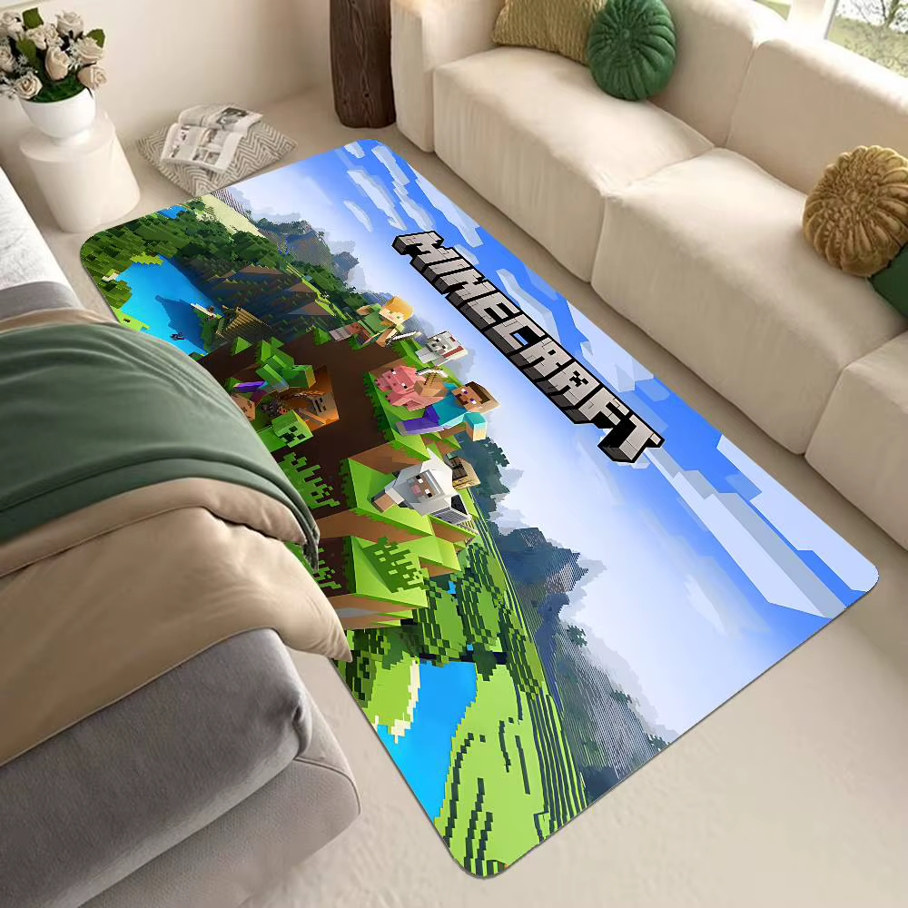 Tapis de porte antidérapant pour enfants, décoration de chambre à coucher, balcon, salon, tapis de z