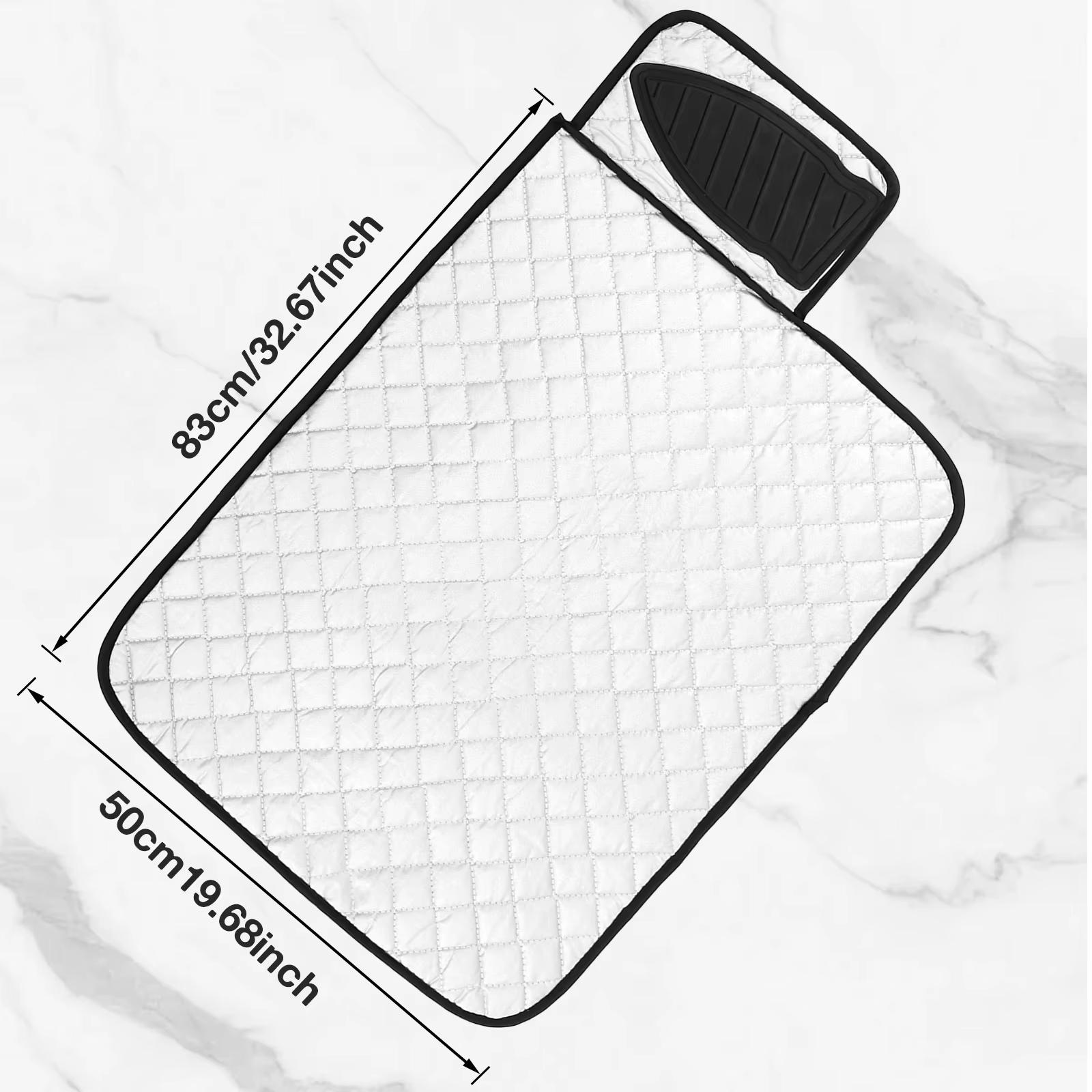 Tapis de repassage amélioré, épais et portable, pratique pour la lessive, la machine à laver et à sé