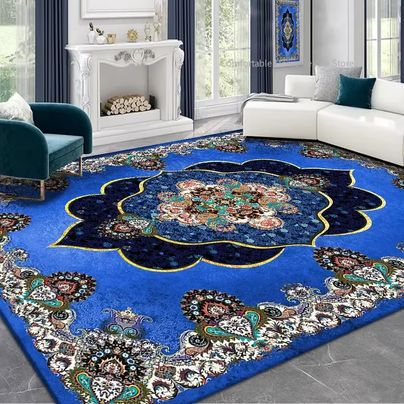 Tapis de Style persan rétro pour salon, 200x300, grande surface de luxe, décoration de chambre à cou