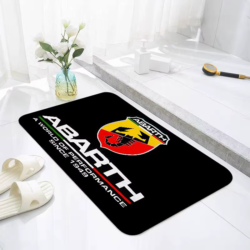r-Abarths-w-Car-Moquette salle de bain tapis antidérapant tapis de porte décoration de la maison tap