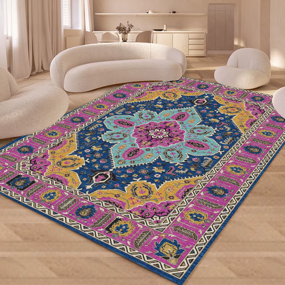 Tapis lavables pour salon, chambre à coucher, salle à manger, cuisine, tapis antidérapant, intérieur