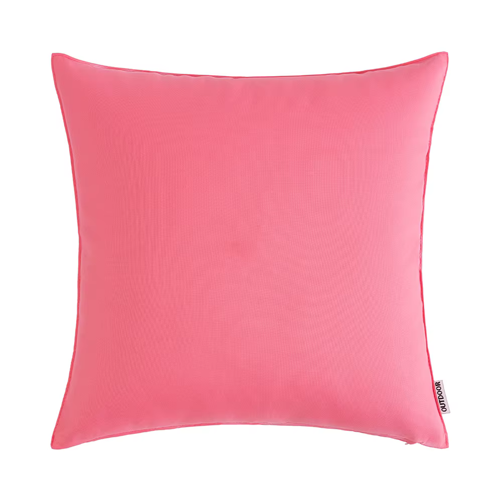 Housse de coussin imperméable couleur bonbon pour l'extérieur, pour meubles de jardin, housse de cou