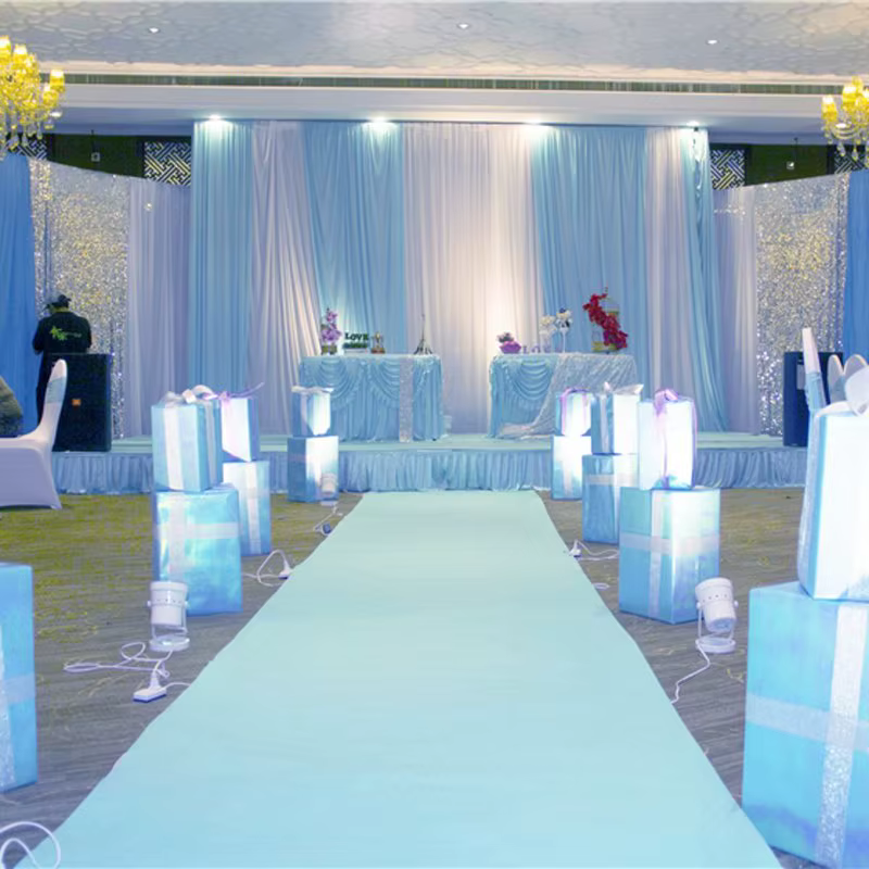 Tapis de mariage en tissu non tissé anti-alde