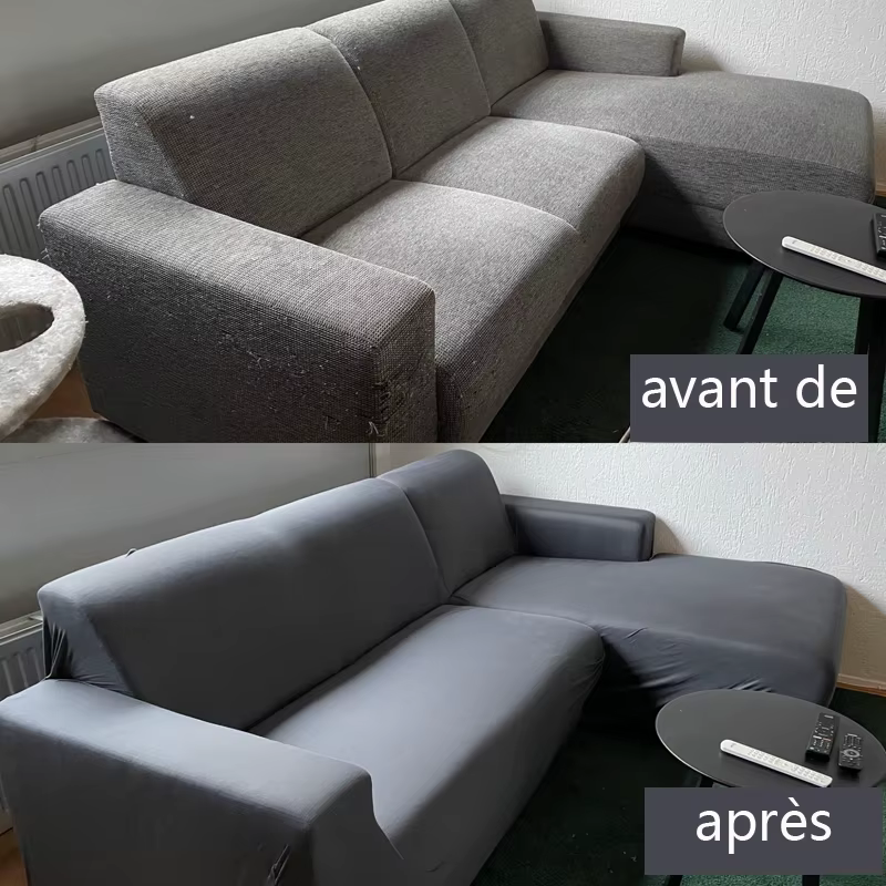Housses de canapé d'angle solide