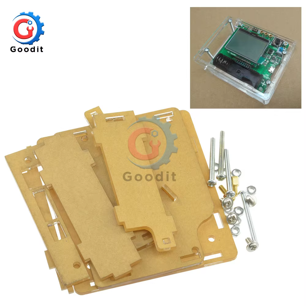 Coque en acrylique pour testeur de transistor multifonction, InEventpuzzles, ESR Meter MG328, M328