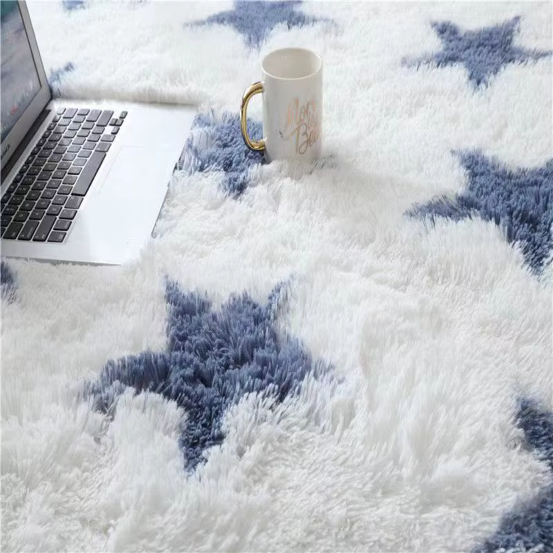 Tapis moelleux coordonnants lavables de style nordique