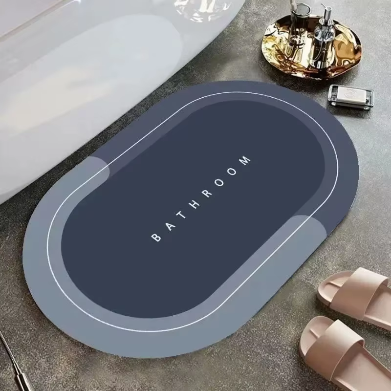 Tapis de bain absorbant pour salle de bain