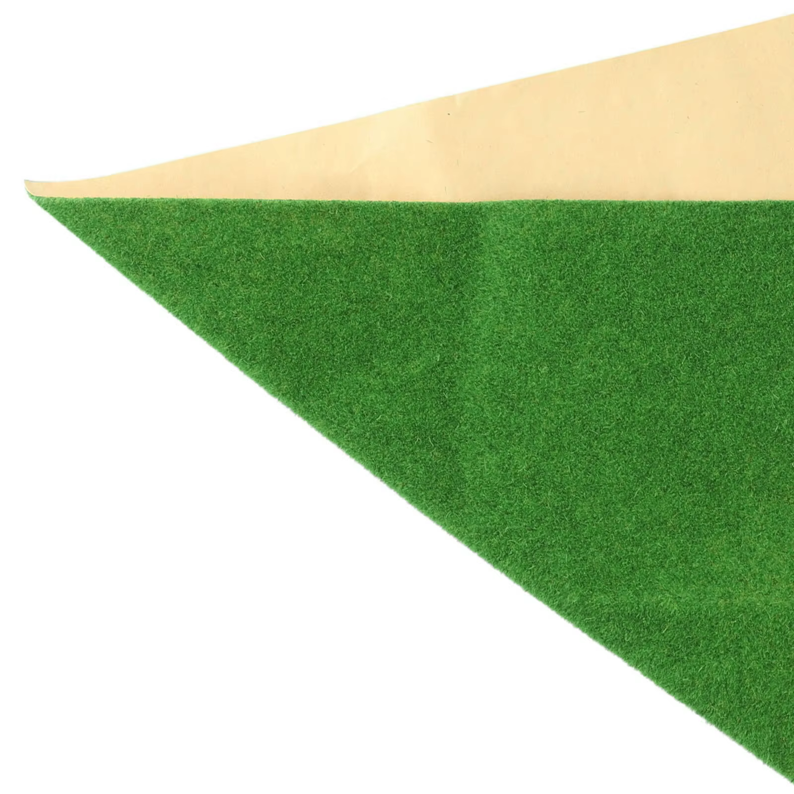 Tapis d'herbe artificiel vert 25x25cm