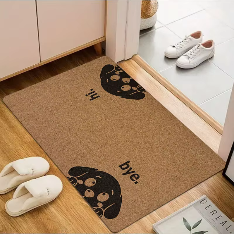 Tapis imprimé chien de dessin animé