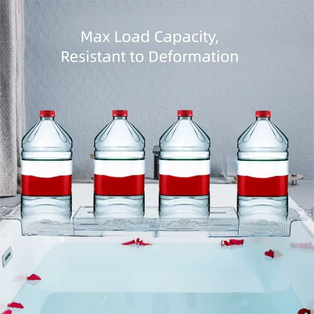 Plateau de baignoire extensible antidérapant