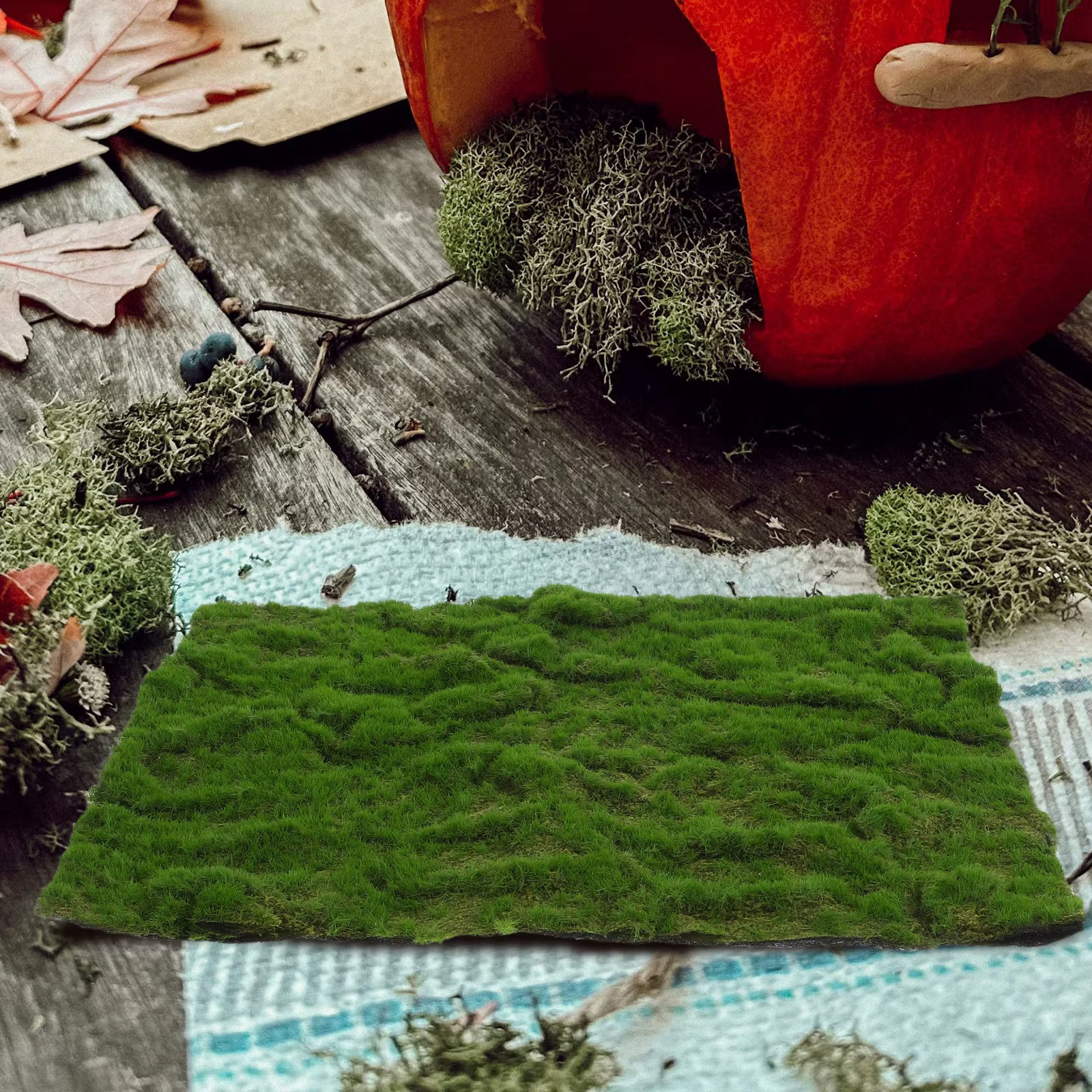 Tapis de pelouse artificielle en mousse simulée