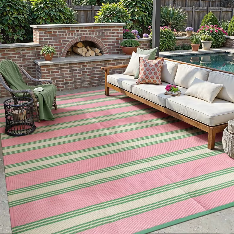 Tapis d'extérieur pliable VIKAMA pour camping-car