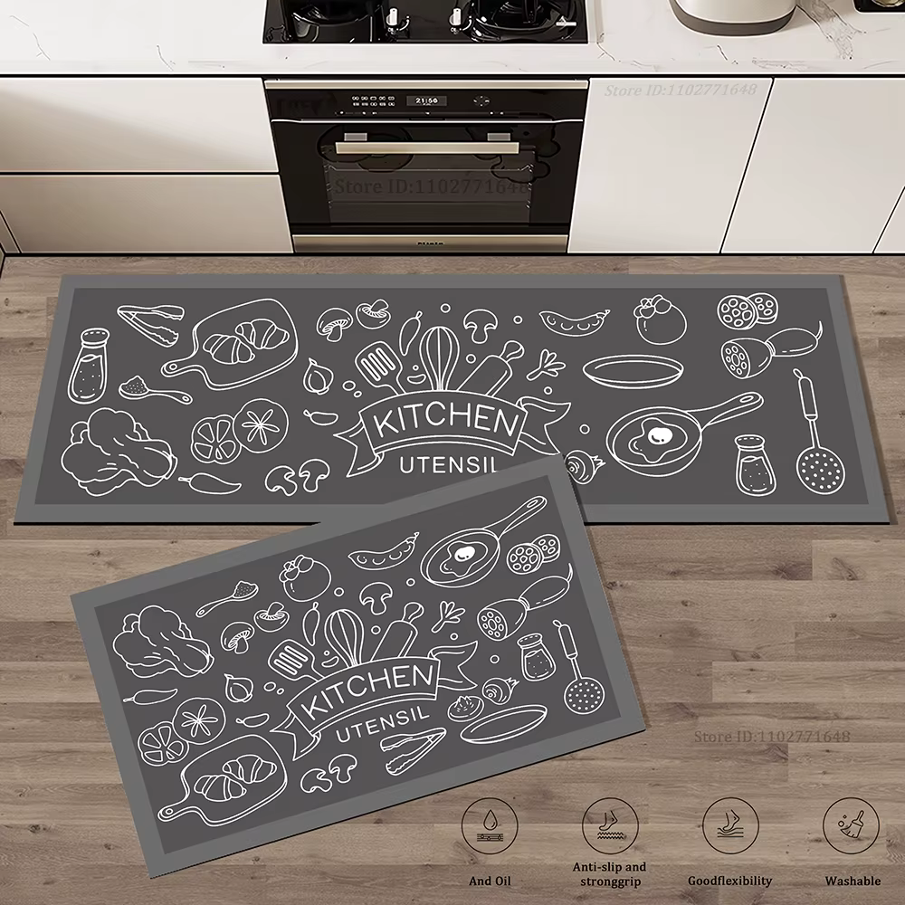 Tapis de sol épais de cuisine
