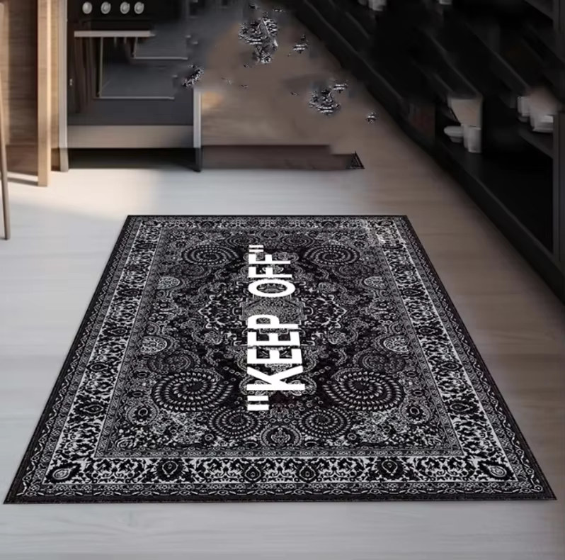 Tapis Keep-Off Classique Gris Foncé