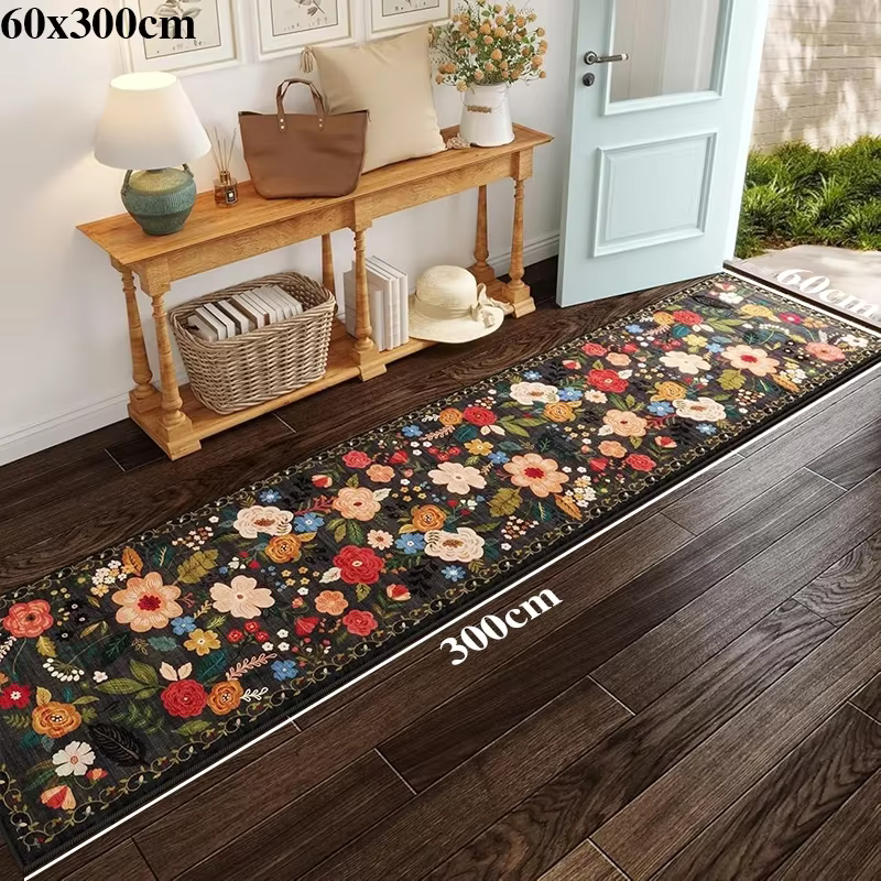 Tapis de couloir Long, lavable en Machine