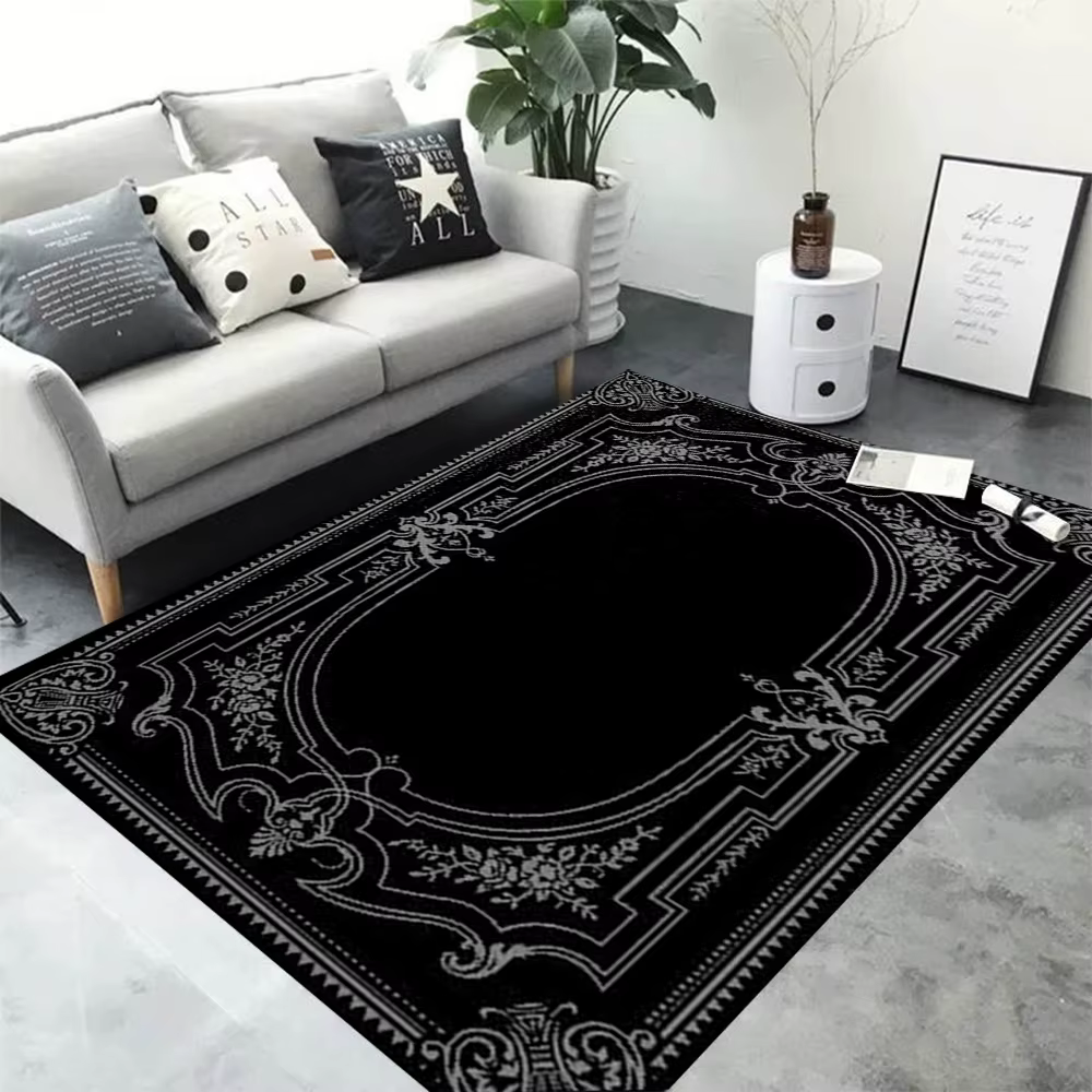 Tapis géométrique Mandala Bohème pour la maison