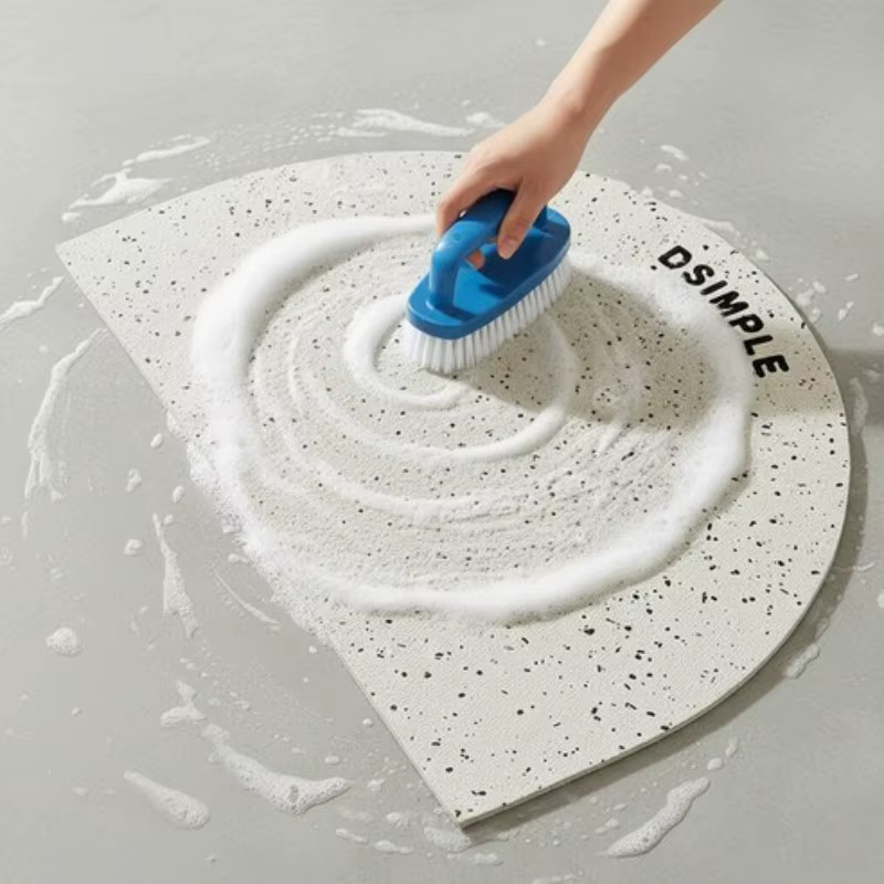 VIKAMA INS Tapis de bain semi-circulaire minimaliste