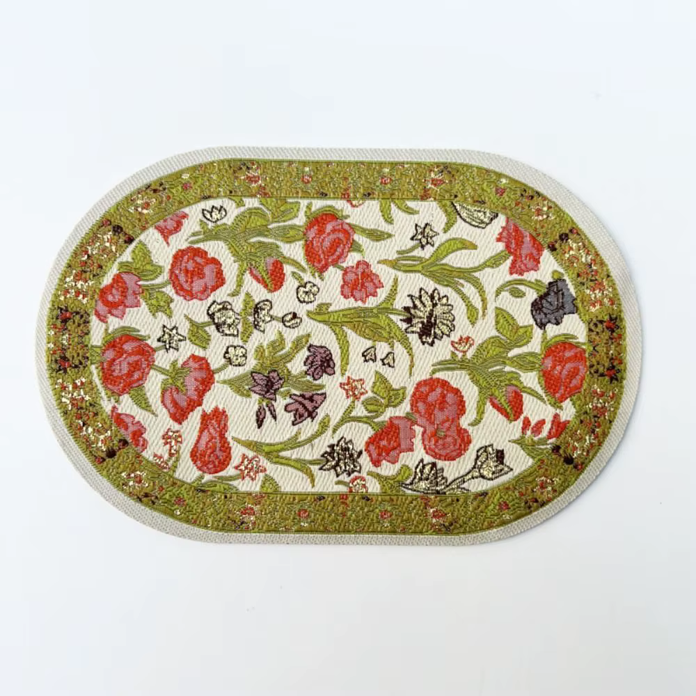 Tapis de maison de course multicolore