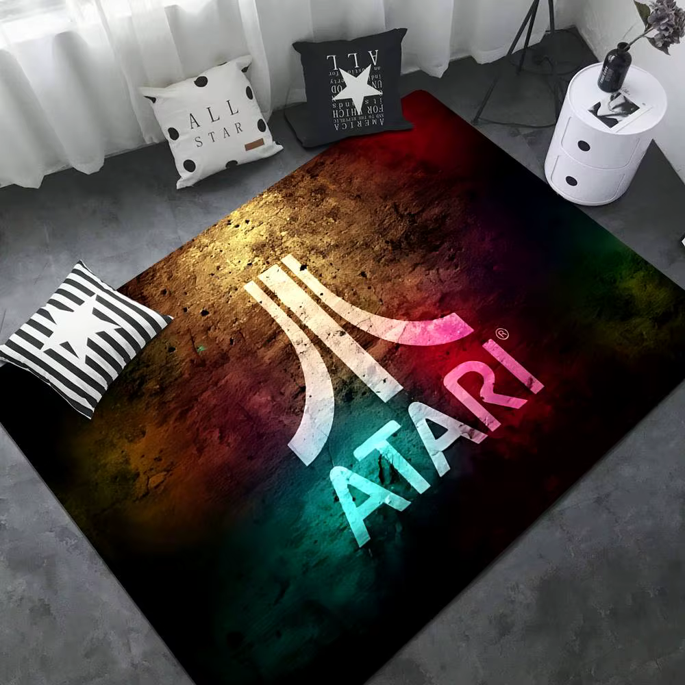 Tapis de porte avec logo Atari
