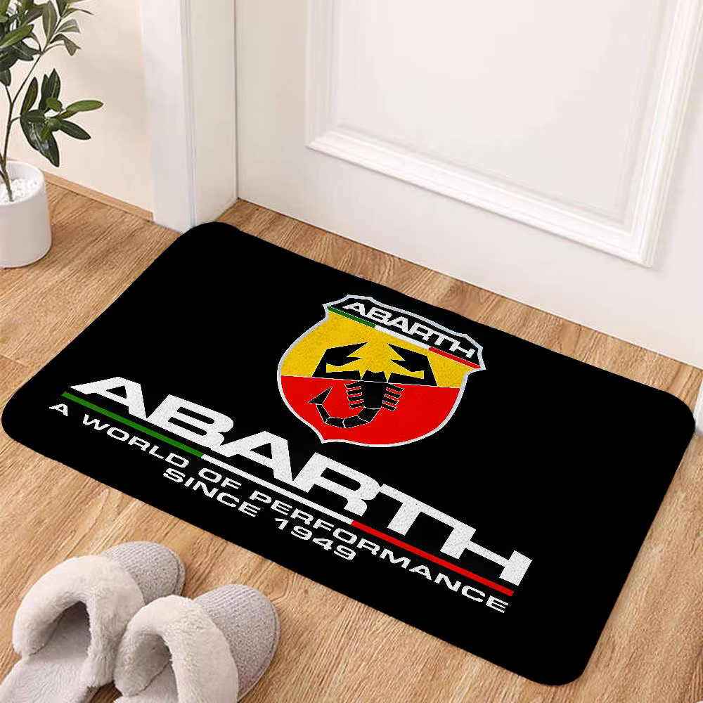 R-Abarths-w-Car-Moquette salle de bain tapis antidérapant