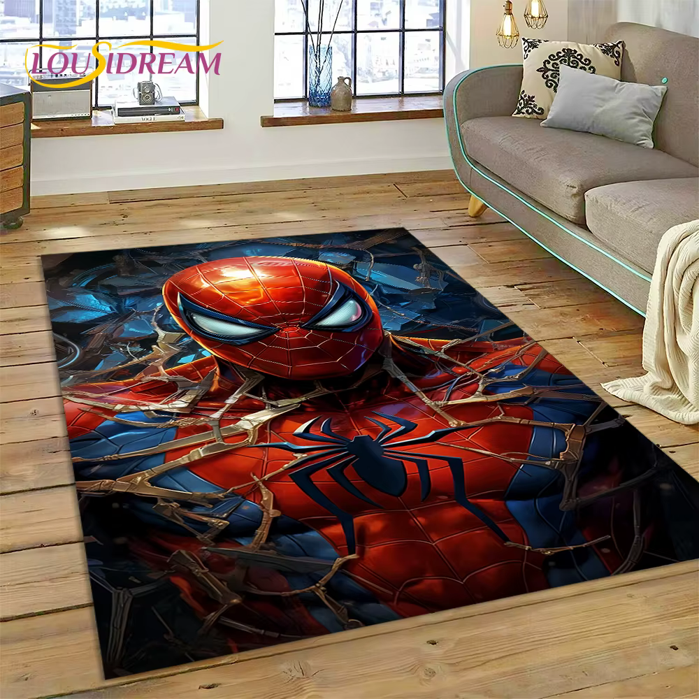 Tapis de dessin animé 3D S-Spider-Man