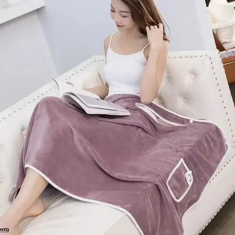 Serviettes de bain pour femmes et filles, 85*140 cm, séchage rapide, pour la plage, le spa, comme peignoir, ou comme serviette de douche et de sport