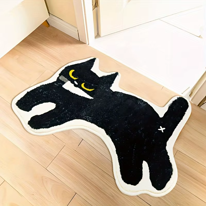 Tapis VIKAMA Sassy Black Cat antidérapant