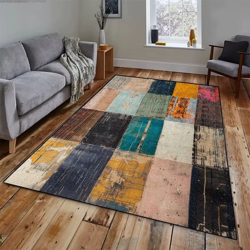 Tapis géométrique pour salon