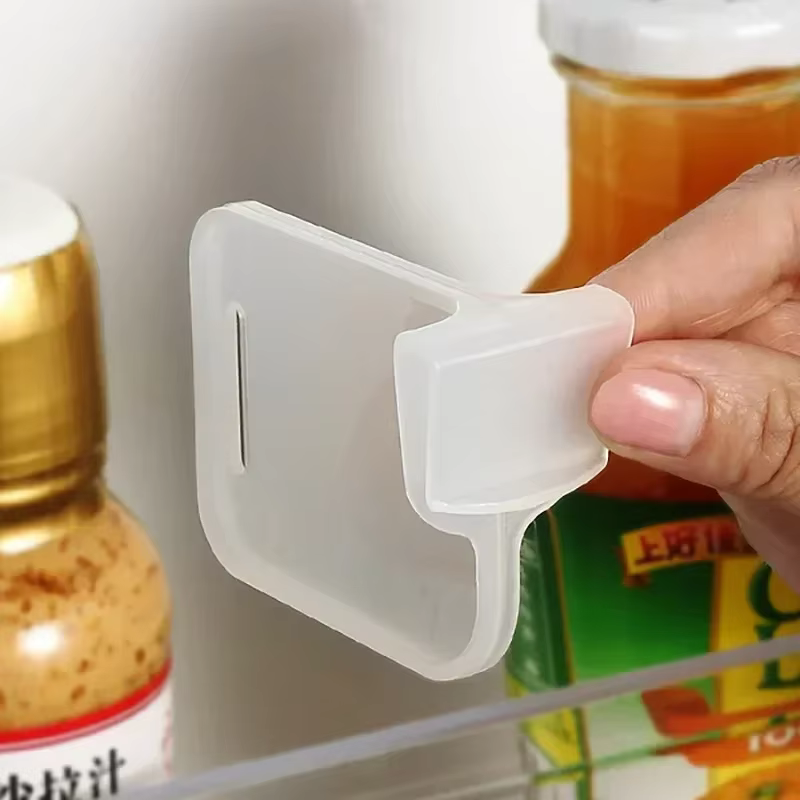 Planche de séparation de rangement pour réfrigérateur – Organisateur peu encombrant réglable et antidérapant pour bouteilles, canettes et étagères de cuisine
