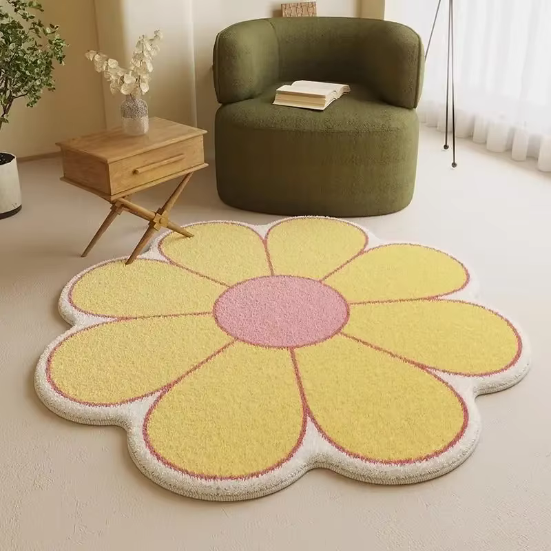 Tapis en peluche de Style nordique