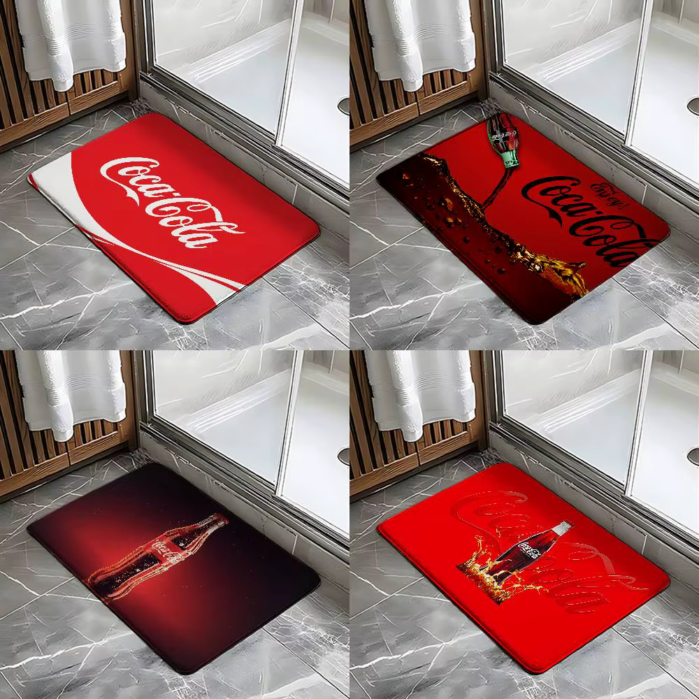 C-Coca c-cola tapis de sol salle de bain
