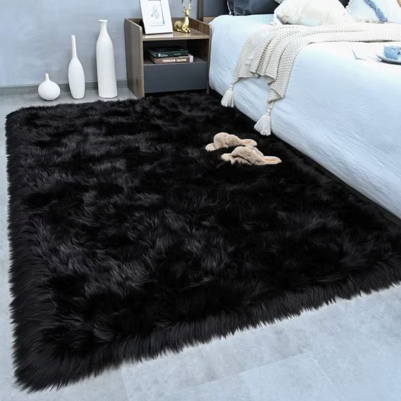 Tapis en velours long de luxe VIKAMA