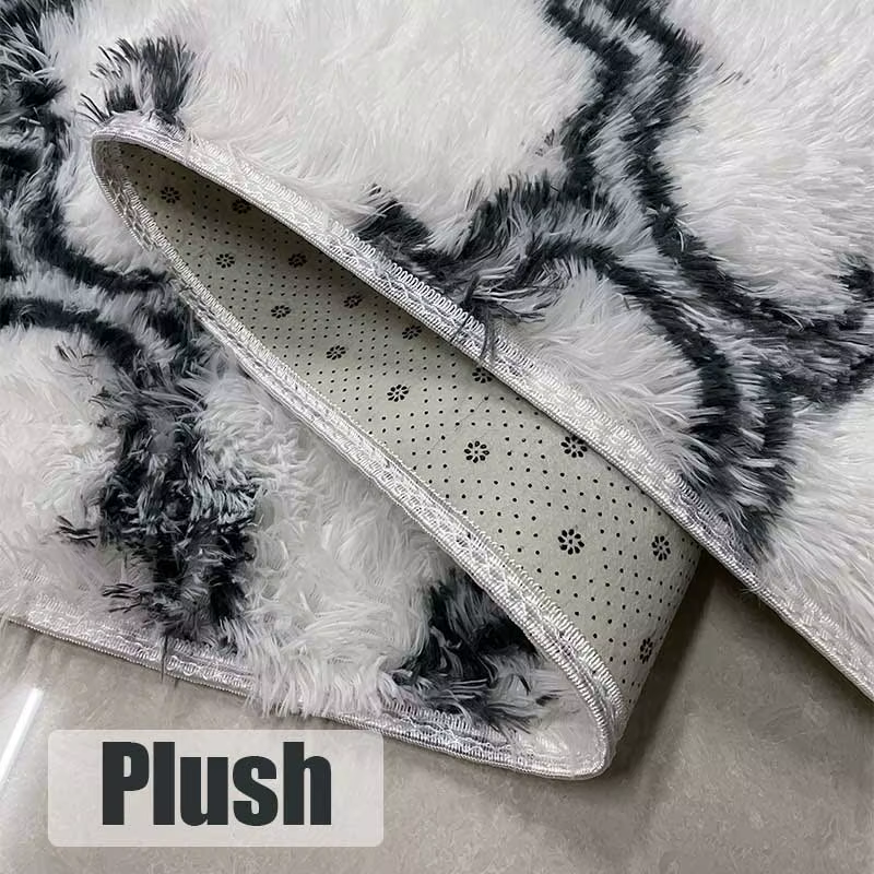 Tapis en peluche pour salon