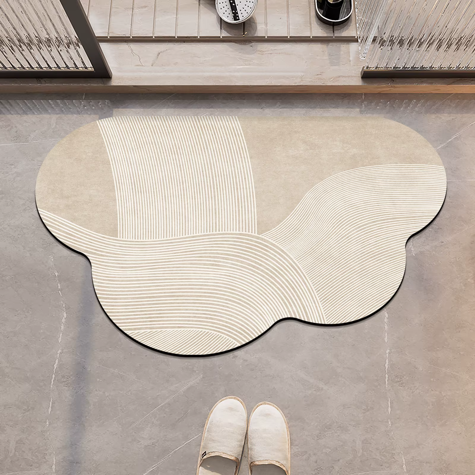 Tapis de bain de luxe absorbant
