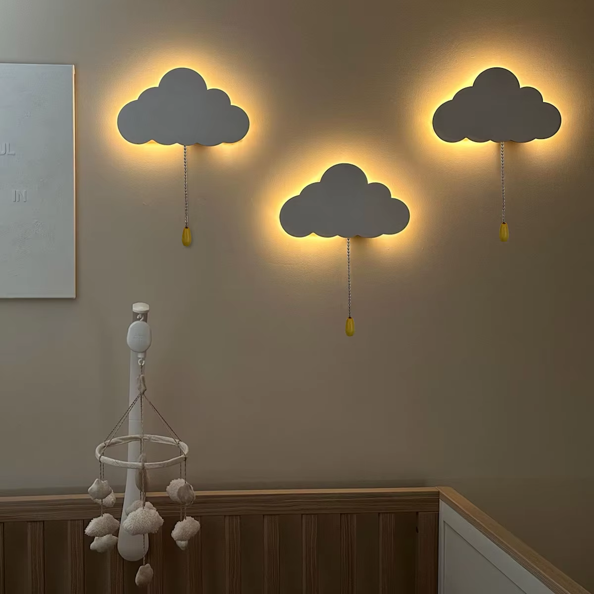 Cloud Light - Applique murale flottante