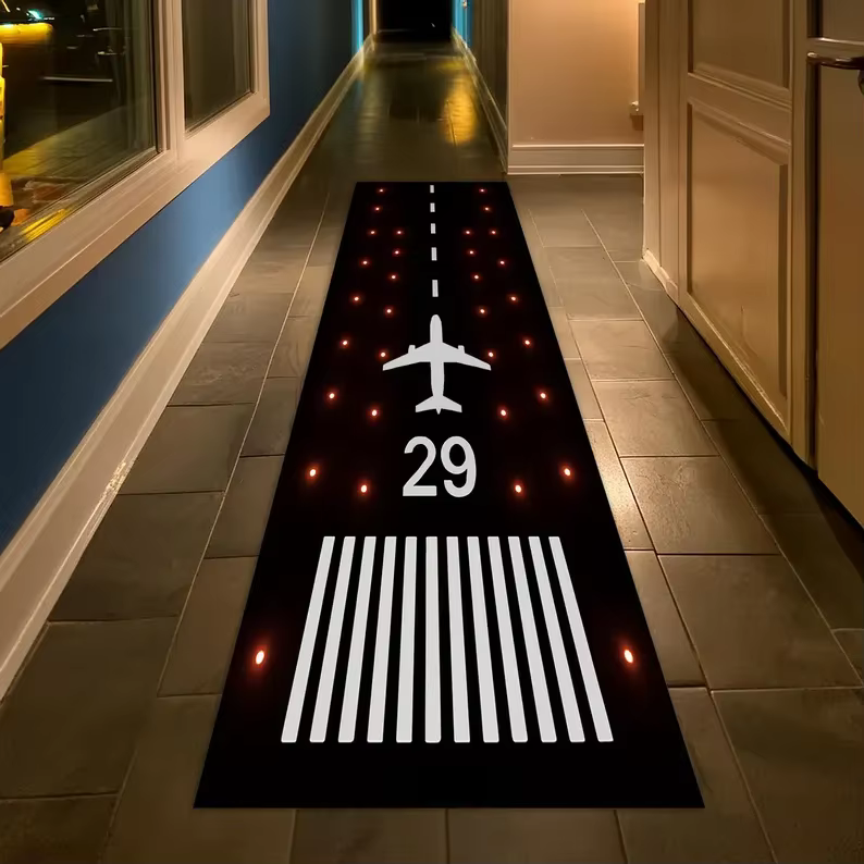 Tapis de piste d'aviation