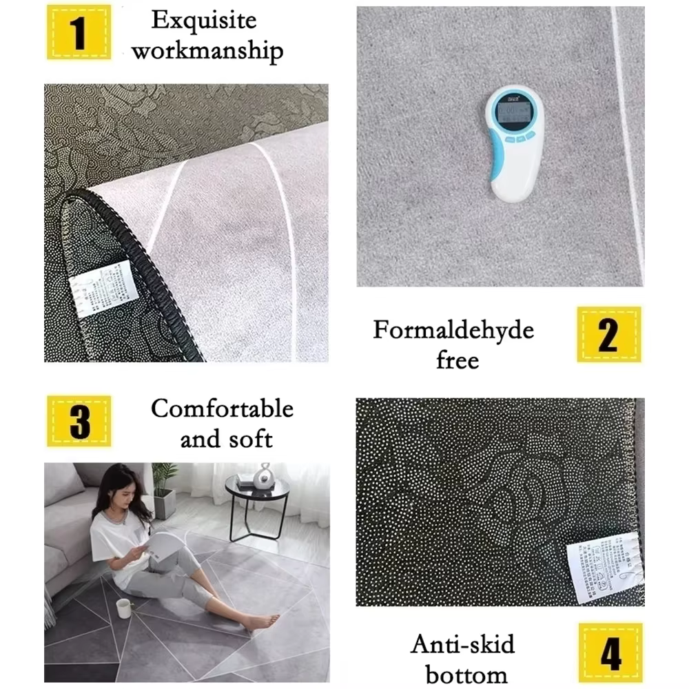 Tapis long de couloir de ménage moderne