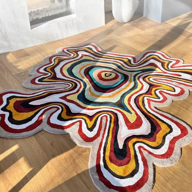 Tapis de décoration de salon au Design créatif